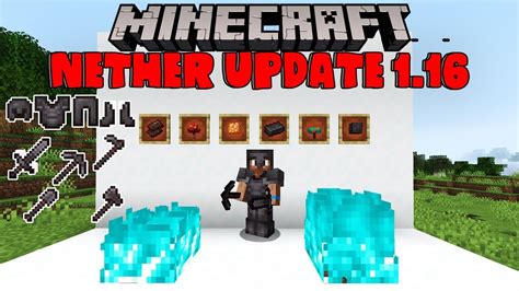 One of the biggest bonuses to everything netherite is that it floats in lava too! Minecraft 1.16 Nether Biomes, Netherite, OP Armor & New ...