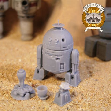 Ch 33p 375 3d Printed Resin Action Figure Unpainted Etsy