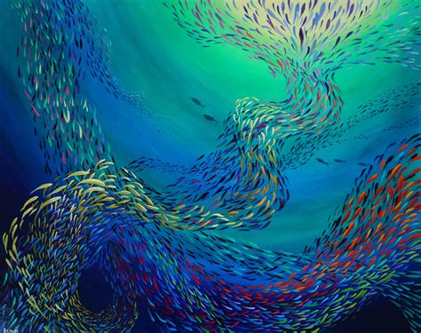 Abstract Paintings Of Fish