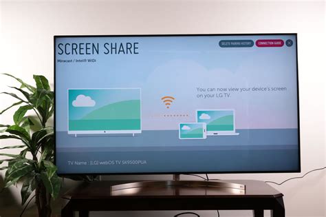 How To Set Up Screen Mirroring On Your 2018 Lg Tv Lg Tv Settings