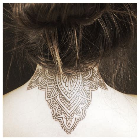 They are the used to judge the value of a particular product. 45+ Back of the Neck Tattoo Designs & Meanings -Way To The ...