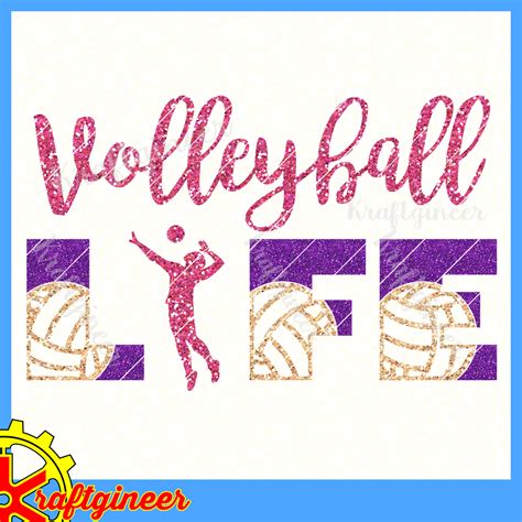 Free Free Volleyball Life Svg 710 SVG PNG EPS DXF File