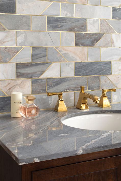 Cleaning the grout between tiles can really brighten up a bathroom. Looks like "gold grout" right? Actually, it's not! We see ...
