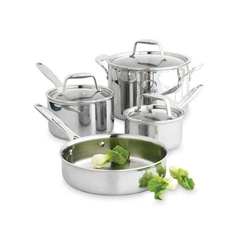 Stainless Steel 7 Piece Cookware Set Pampered Chef Cookware Set Chef