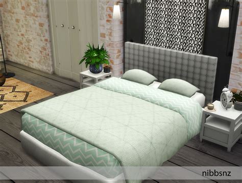 My Sims 4 Blog Bedding Recolors By Nibbsnz