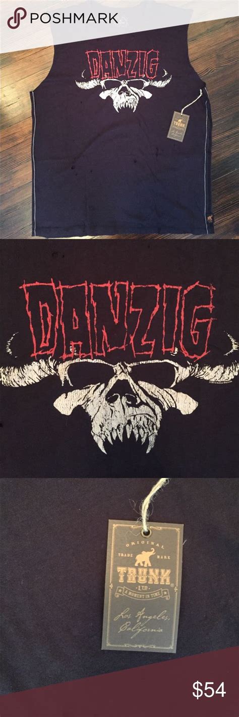 Mens Trunk Danzig Urban Outfitters Muscle Shirt Urban Outfitters