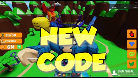 Muscle Buster New Code Roblox Youtube