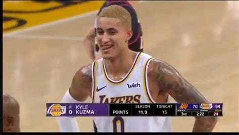 By administrator on nov 4, 2019. Fan Heckles Kyle Kuzma's New Blonde Hair By Yelling Out 'Will The Real Slim Shady Please Stand ...