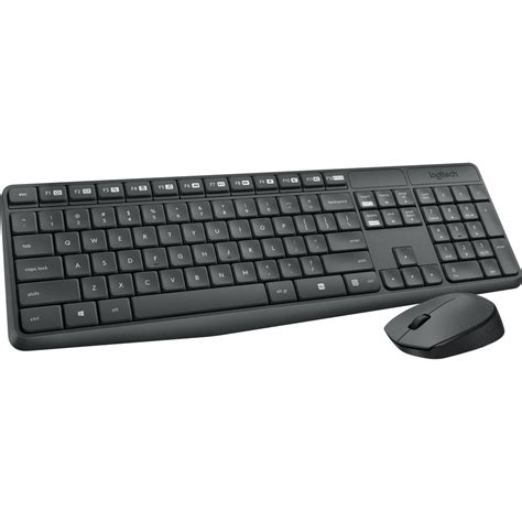 Logitech Keyboard And Mouse Keyboard English Layout Only Usb Wireless