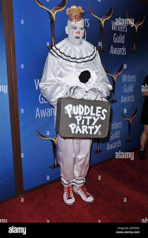 Mike Geier Aka Puddles Pity Party Arrives The Writers Guild Awards