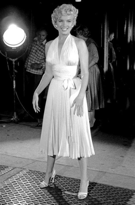 Top Iconic Movie Dresses Marilyn Monroe White Dress Marilyn