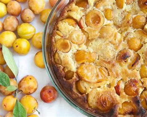 Les mirabelles caramélisées et compotées accompagnent à merveille la douceur de la crème, la base. Clafoutis à la mirabelle au Thermomix » Recette Thermomix