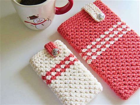 35 Adorable Crochet Mobile Phone Covers Diy To Make