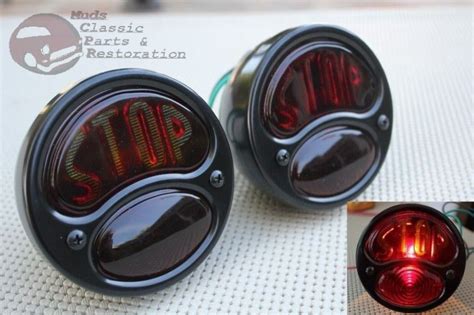 Great savings & free delivery / collection on many items. Custom Car Truck Rear Brake Stop Taillamp Lights Model A B ...