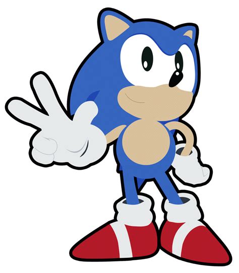 Classic Sonic Png By Cmorigins On Deviantart