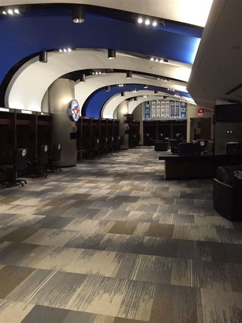 Heres The Blue Jays Clubhouse At The Rogers Centre Rogers Centre