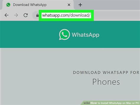 How To Install Whatsapp On Mac Or Pc With Pictures Wikihow