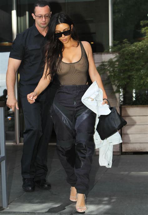 Kim Kardashian Flashes Nipples In See Through Expos Daily Star