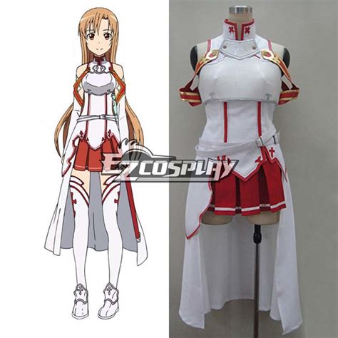 Yuuki Asuna Cosplay Sao Sword Art Online Movie Japanese Anime Costume Cosplay New Clothing Suits