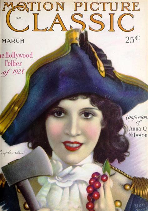 Olive Borden On The Cover Of Motion Picture Classic Magazine March 1929