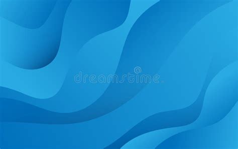 Blue Gradient Colors Collection Palette Banner Set For Ocean Sea Water