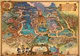 ●find out locations on the map ●check wait times and other information. Tokyo DisneySea Map - ID: julydisneyland20317 | Van Eaton Galleries