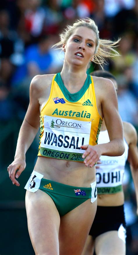 Georgia Wassall Atletismo Australia Track And Field Sports Bra Bikinis