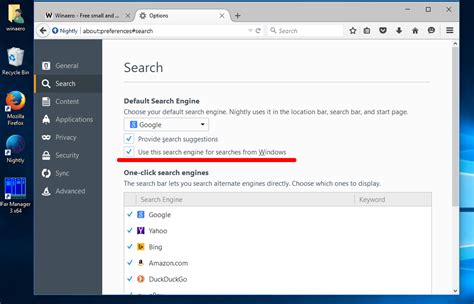 Click on the make google chrome the default browser button and do the needful. Set Google as the default search in Windows 10 taskbar