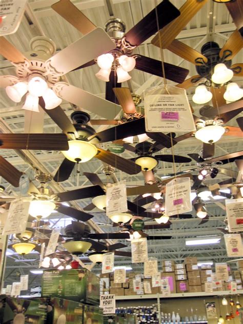 You'll find both indoor and outdoor styles that come in a variety of colors and finishes. Ceiling Fans At Menards