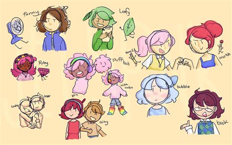 Humanized Bfb By Jellyp1nk On Deviantart