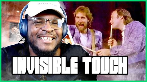 Genesis Invisible Touch Official Music Video Reactionreview Youtube