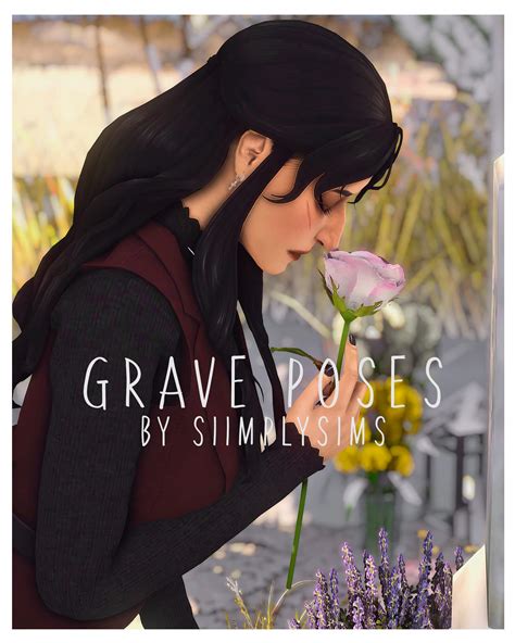 The Sims 4 Grave Poses By Siimplysims Best Sims Mods
