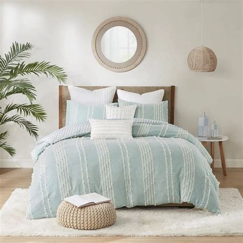 Kai Embellished Aqua Queen Comforter Set In 2020 Comforter Sets