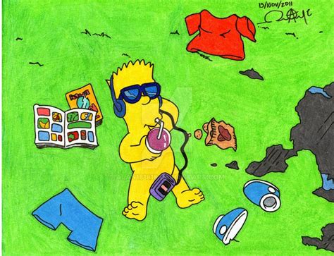 bart simpson naked by alan181818 on deviantart the simpsons simpson bart simpson