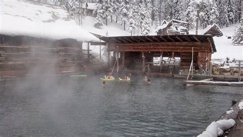 Quartz lode operations began in 1902 and dredging in 1935. Burgdorf Hot Springs | Visit Idaho