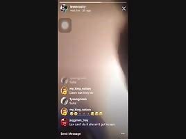 Hoe Tits Pop Out On Ig Live ShesFreaky