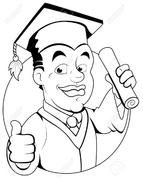 Graduation Clipart Black And White Free Download On Clipartmag