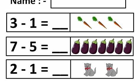Pictorial Subtraction Archives - Teaching My Kid