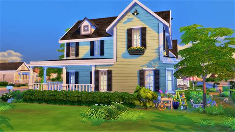Sims 4 Retro House