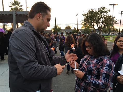 vigil held in ontario to remember 13 year old girl struck killed on her way to school san