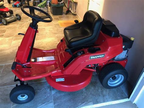 Inch Snapper Riding Lawn Mower Re Ronmowers