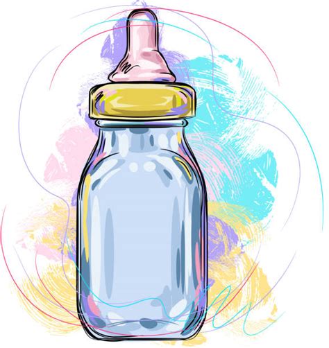 Royalty Free Baby Bottle Clip Art Vector Images