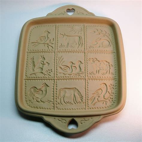 Vintage Brown Bag 1990 Animal Shortbread Cookie Mold