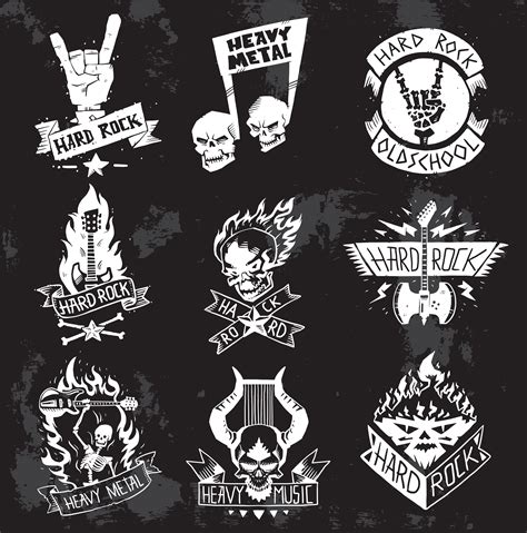 Rock Band Logos Svg