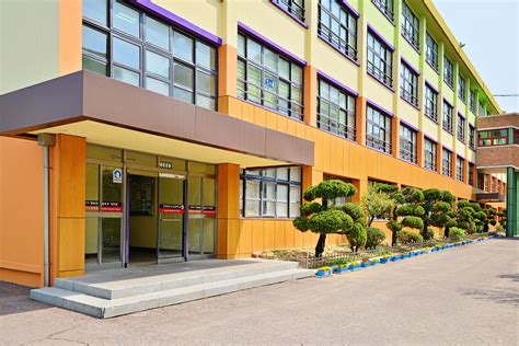 South Korean High School Building