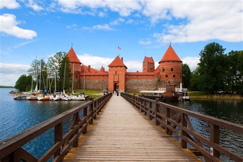 Beautiful Eastern Europe Trakai Castle Lithuania