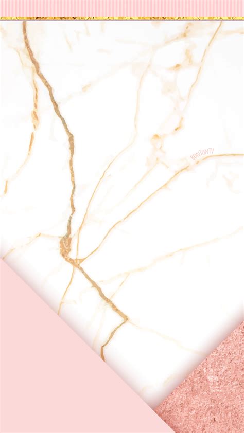 Phone Wallpapers Hd Pink Gold Marble Simplistic By Bonton Tv Free
