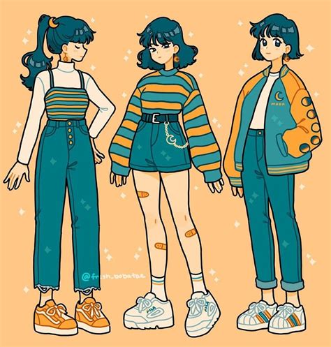 Fresh Bobatae Emily Kim Drawing Anime Clothes Cute Art Styles