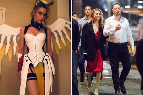 Elon Musk Shares Hot Photo Of Ex Amber Heard Dressed As Mercy From