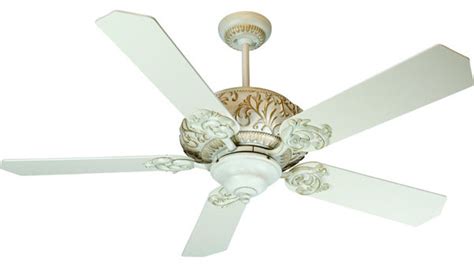Ceiling fan light kit wiring. Craftmade OA52AWD, Ophelia Distressed Antique White 52 ...